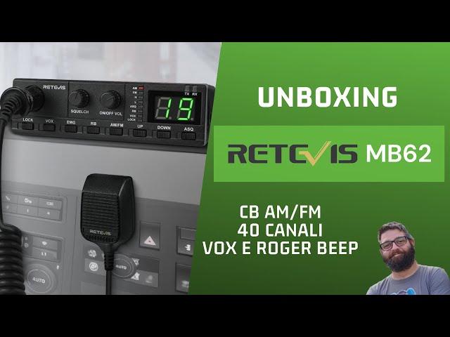 Unboxing CB Retevis MB62