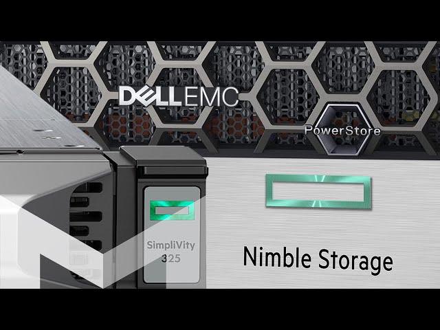 Dell EMC PowerStore with AppsON and HPE Hyperconvergence update