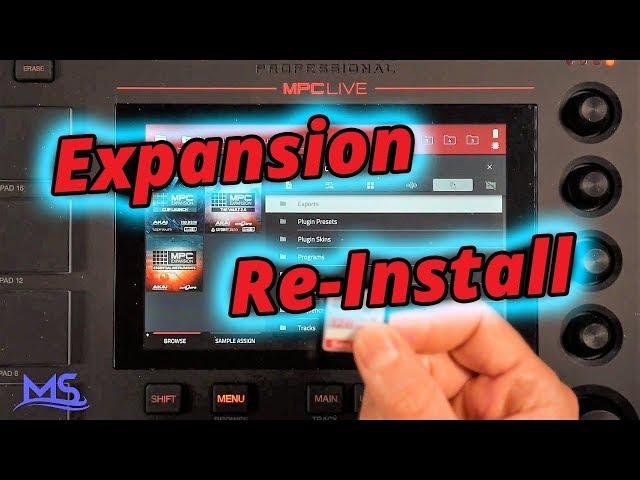 Mpc Live - Install Expansions with MPC Software (Factory Content)