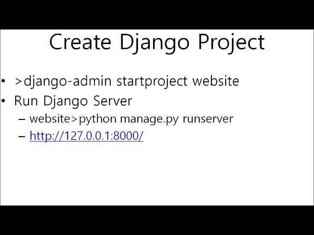 Python Django ( Install , Hello World )