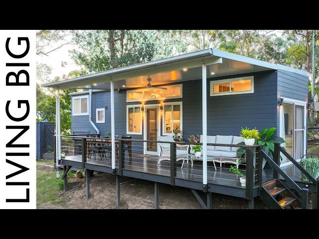 Incredible BIG Modern Tiny House With Amazing Storage - Revisited!