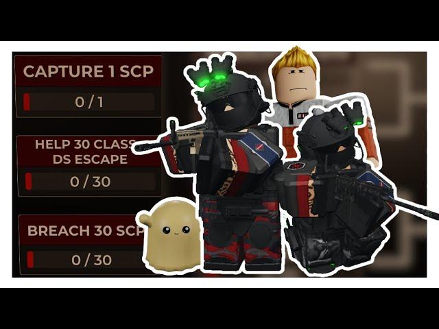 Completing Every CI Side Objective In SCP: Roleplay!