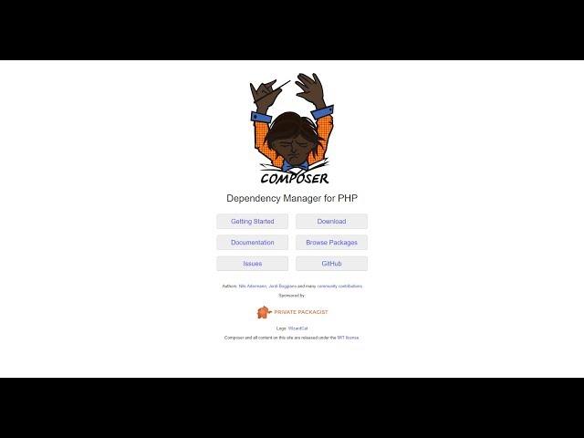 how to Install PHP Composer or Installing and setting composer