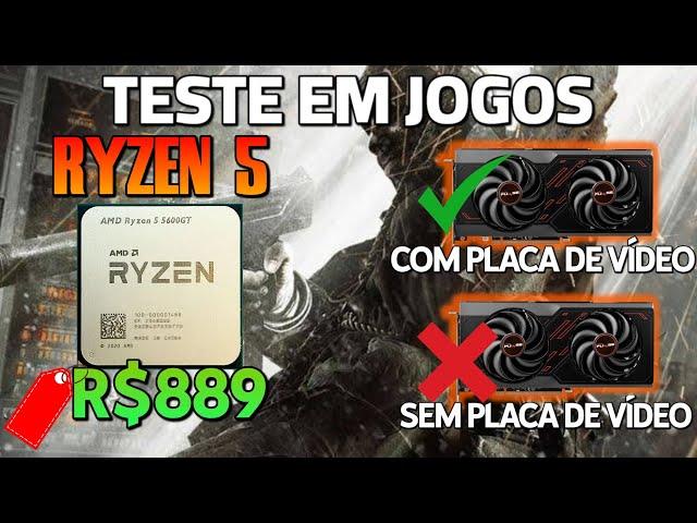 AMD Ryzen 5 5600GT - Gaming test on Vega 7 and Rx 7600 8gb - 16gb Ram