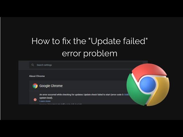 How to fix Google Chrome update problems & failed updates - MacBook (2022)