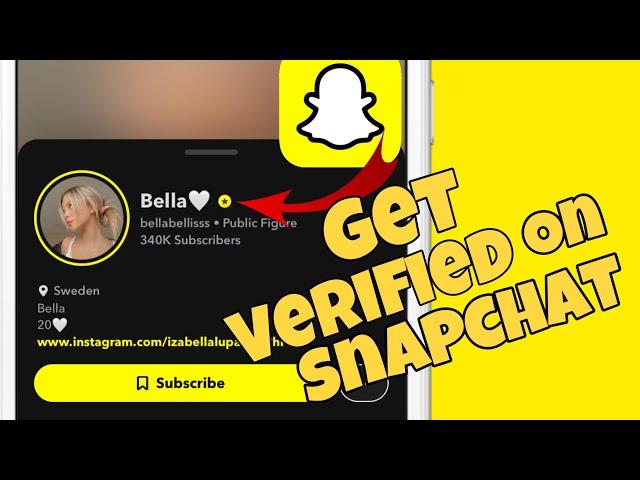 How to get verified on Snapchat | 2023 update