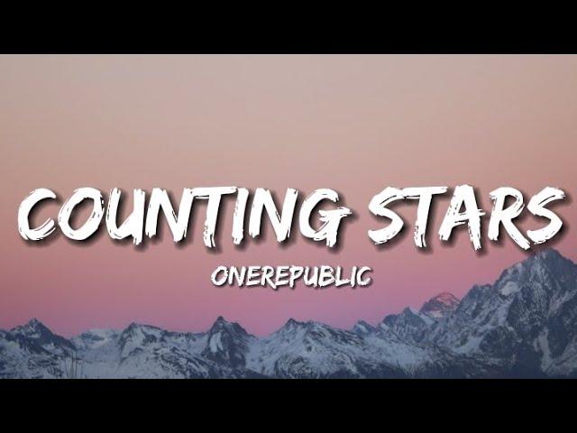 Counting Stars - OneRepublic (sped up) lyrics