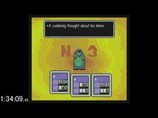 [SNES Classic]EarthBound Glitchless(No RNG Manipulation) 3:53:03