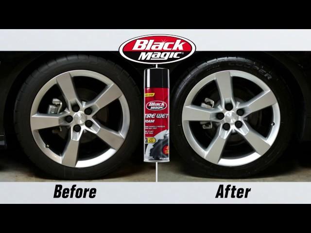 Black Magic Tire Wet Foam