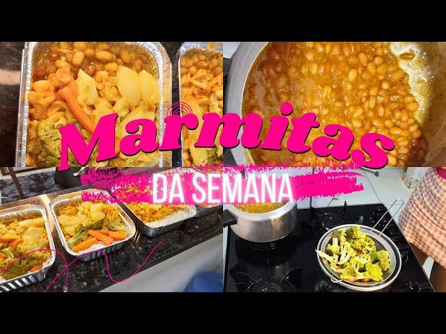 Preparando marmitas da semana #organizando #organizandomocodasemana #marmitas