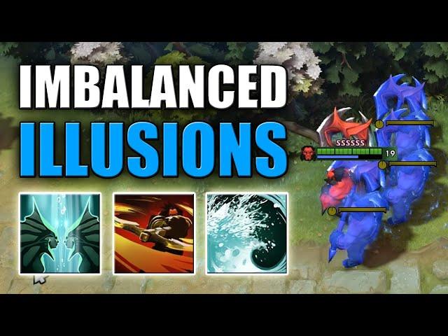Counter Helix and Rip Tide on Axe's illusions | Dota 2 Ability draft