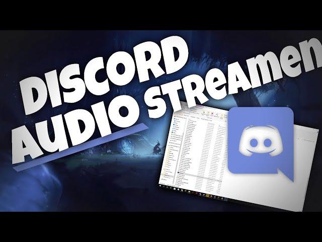 How to: DISCORD AUDIO STREAMEN! | 2024 | GERMAN Tutorial | 2022