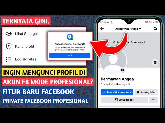 CARA MENGUNCI PROFIL AKUN FACEBOOK PROFESIONAL | TERBARU