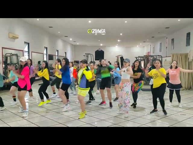 GET BUSY - Afro Remix | ZUMBA FITNESS | zin Dian Fitri - zin Shanty | choreo Lely herly