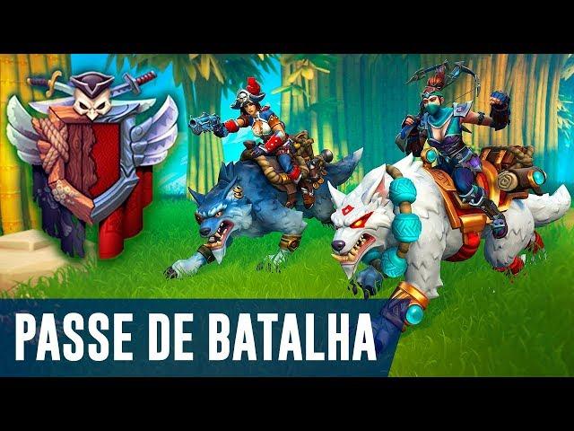 REALM ROYALE - PASSE DE BATALHA PIRATAS VS NINJAS!! [TODOS OS NÍVEIS]