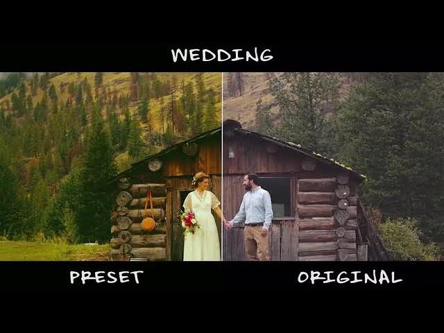 Wedding Color Presets Premiere Pro Presets