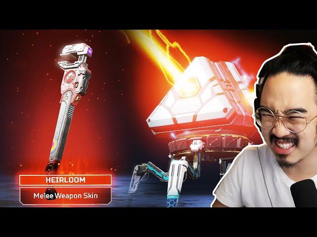 I UNBOXED THE *NEW* RAMPART HEIRLOOM!! (24 Evolution Collection Event Pack OPENING! - Apex Legends)