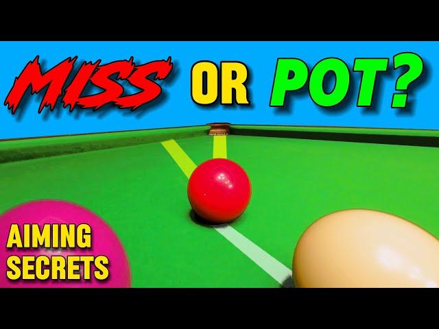 Snooker Aiming Secrets Side Spin And Impact Throw