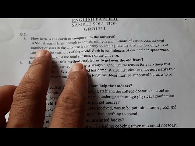 Solution FSc/FA/Intermediate English||English paper||Board english paper||How to Attempt English