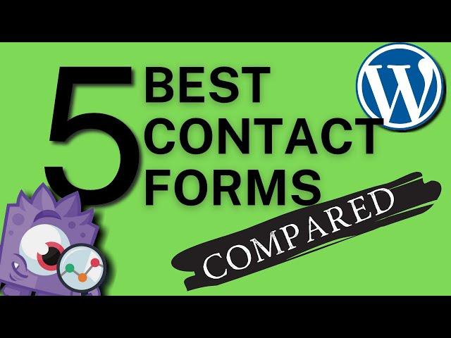 5 Best Contact WordPress Plugins Compared