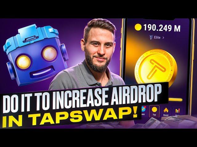 TapSwap UPDATE - Get In Time For airdrop!