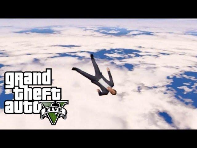 GTA V: Moon Gravity Compilation (with Invincibility)