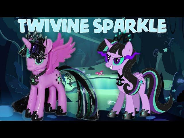 Custom TWIVINE SPARKLE || TWILIGHT SPARKLE'S EVIL TWIN MLP My Little Pony Tutorial