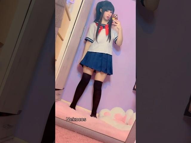 I forgot to post shorts again  #yanderesimulator #cosplay