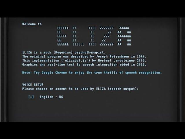 ELIZA - der erste Chatbot der Welt