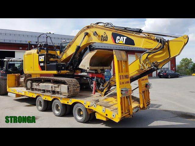 Stronga LowLoada LL800 – Safely & Securely Transporting Heavy Plant