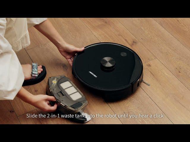 【AIRROBO】T10+ Robot Vacuum Cleaner (How to use it for mopping?)