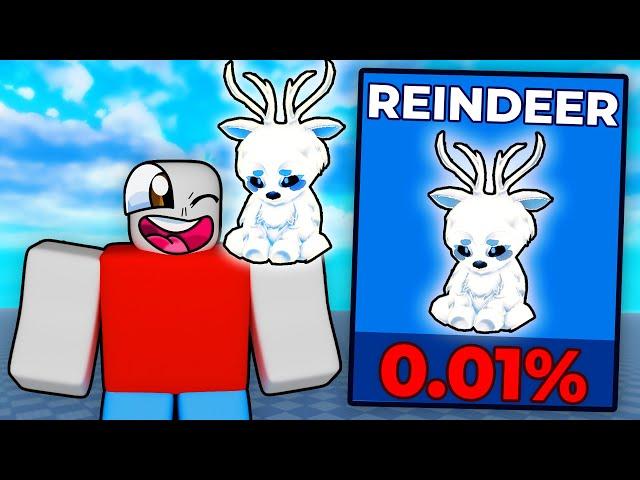 Spending $2,979,578 For The NEW REINDEER PET Sword In Blade Ball