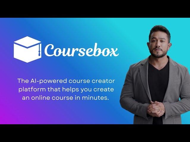 How to create a course with AI | Coursebox AI Demo