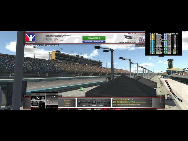 Iracing ISMA Series Homestead Miami