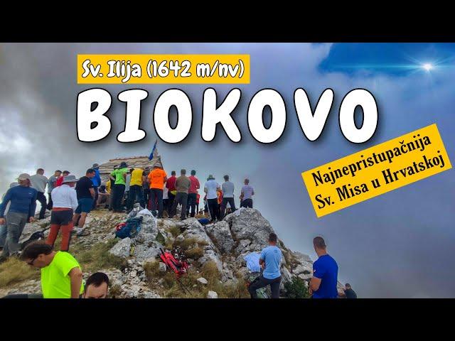 BIOKOVO - Sv. ILIJA | Najnepristupačniji VRH u Hrvatskoj (1642 m/nv) #planinarenje 