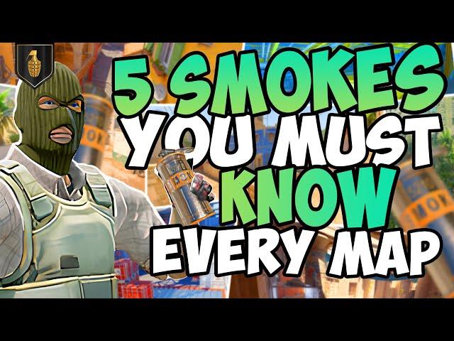 5 MUST KNOW SMOKES for Each Map on CS2