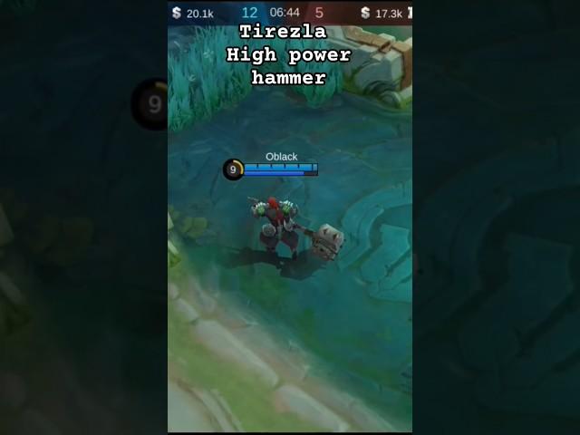 Tirezla high power hammer | #mobilelegends #mlbb