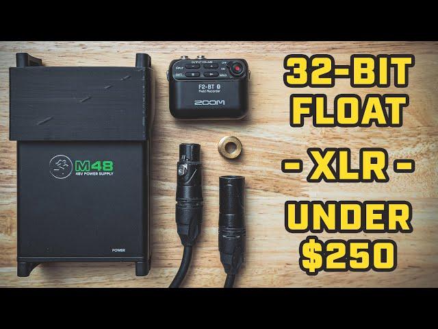 32-Bit Float Field Recording on a Budget (with XLR and phantom power)