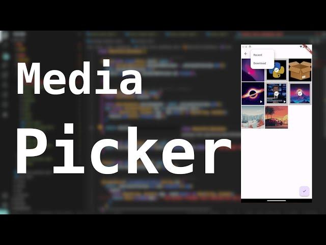 Flutter Photo Manager  : Custom media picker