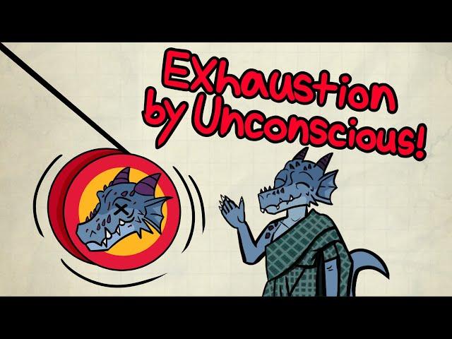 Exhaustion by Unconscious doesn't fix Yoyo Healing in D&D 5e!