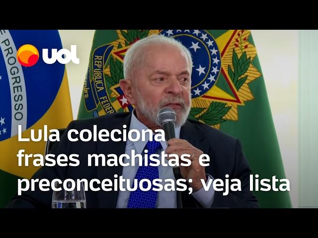 Lula teve pelo menos 4 falas machistas e preconceituosas em 2024; vídeos mostram declarações