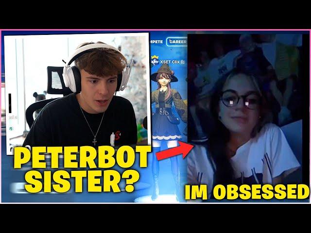 CLIX Reacts To "Peterbot Sister Confesses Her Love for Clix on stream" & USES NEW HALLOWEEN SKIN!