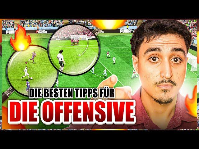 10 TIPPS & TRICKS FÜR DIE OFFENSIVE!SO MACHST DU 100% MEHR TORE IN EA FC 24!