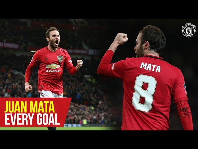 Juan Mata | Every Goal for Manchester United