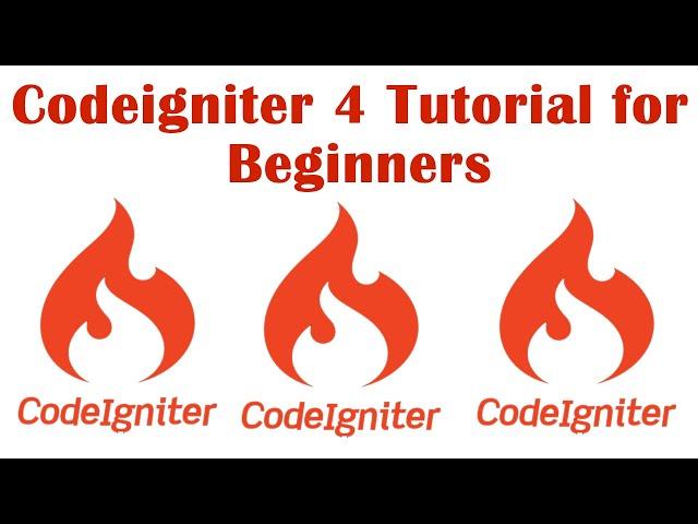 Codeigniter 4 Tutorial for Beginners