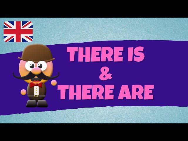 THERE IS & THERE ARE [explanation in Spanish] - English for kids with Mr. Pea