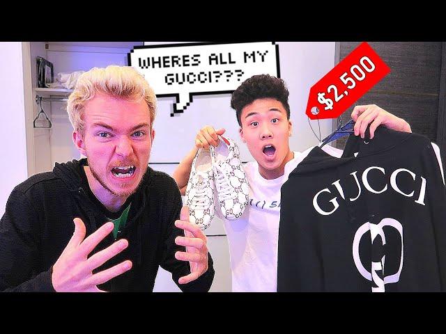 I STOLE ALL MY FRIENDS GUCCI PRANK..