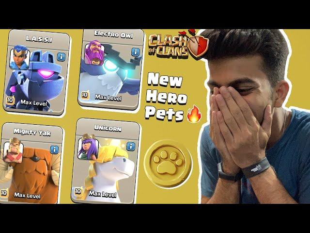 New Hero Pets on Town Hall 14 Update in Clash of Clans - COC