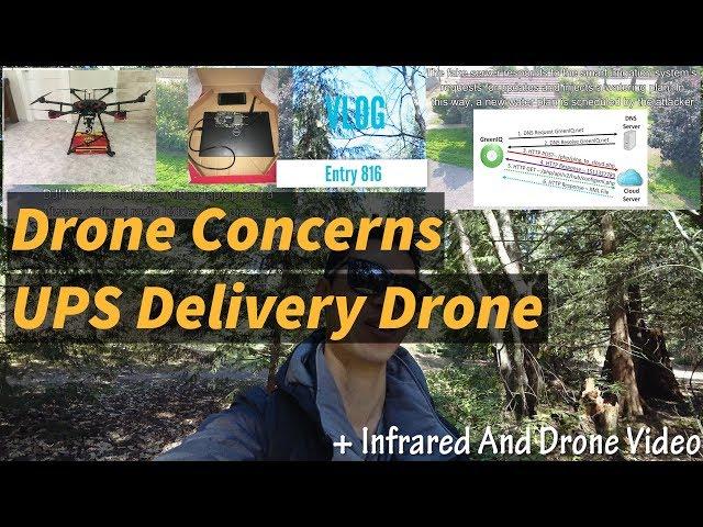 Drone Cyberattack Concerns Plus UPS Delivery Drone