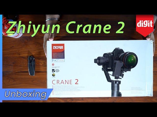 Zhiyun Crane 2 Unboxing - One of the Best 3 Axis Gimbals for Filmmaking